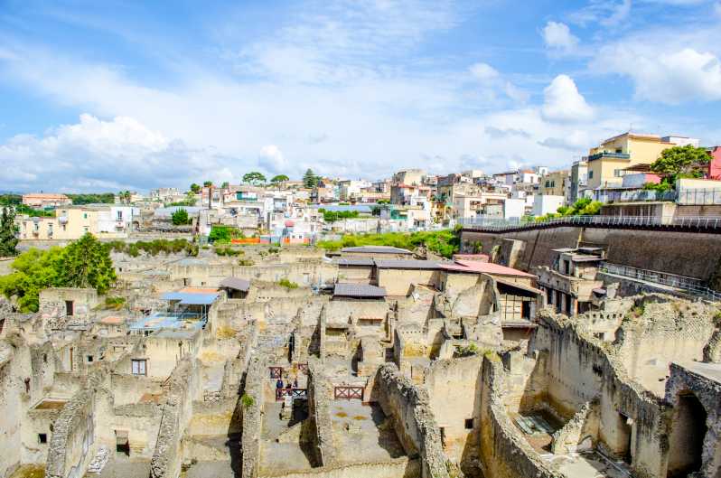 Ercolano: Herculaneum Entry Ticket with Optional Audio Guide - Walking the cobbled streets and residential blocks