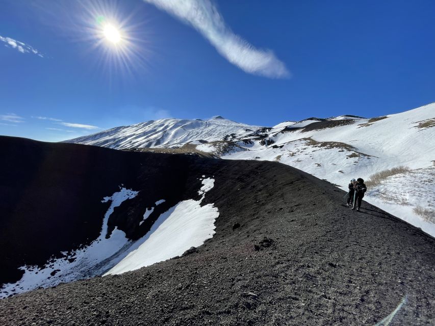 Etna: Craters of the 2002 Eruption Trekking Experience - Reaching the crater edges