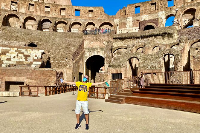 Expert Guided Tour of Colosseum Arena OR Underground, and Forum - Guides, headsets, and the human side of the visit