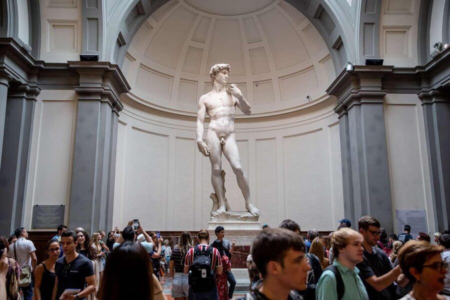 Florence: Accademia and David Skip-the-Line Entry Ticket - The Tribune and Michelangelo’s unfinished sculptures