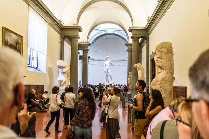 Florence Accademia Gallery Tour with Entrance Ticket Included - Inside the gallery: paintings, instruments, and David