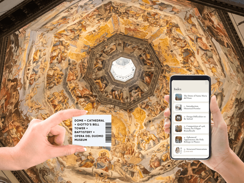Florence: Cathedral & Brunelleschi's Dome Ticket & Audio App - What to do with bags, phones, and the audio app