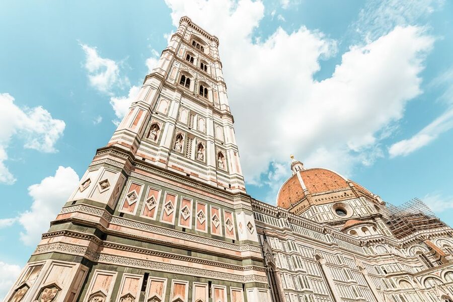 Florence: Cathedral & Brunelleschi's Dome Ticket & Audio App - Giotto’s Bell Tower and a second high view