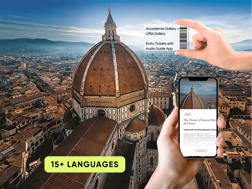 Florence: Cathedral & Brunelleschi's Dome Ticket & Audio App - Meeting the staff at Porta della Mandorla
