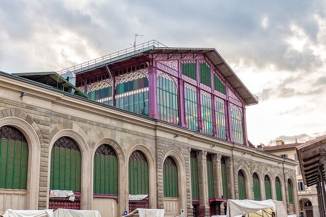 Florence Central Market Food Tour with Eating Europe - The leather market adds a non-food pause