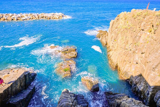 Florence: Cinque Terre Park Day Trip with Optional Street Food - Vernazza: harbor views in a compact village