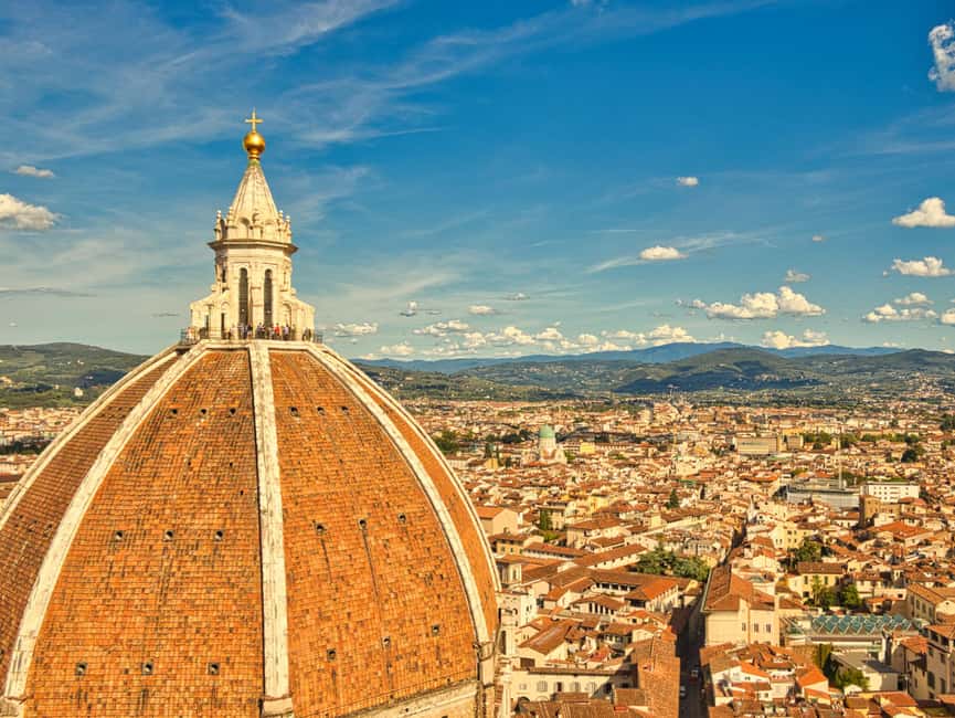 Florence: Dome Climb Ticket & Duomo Complex 3-Day Pass - The rooftop view over Florence