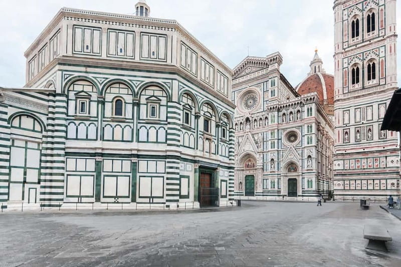 Florence Duomo Square Guided Walking Tour with Entry Tickets - Giotto’s Bell Tower and the Loggia del Bigallo