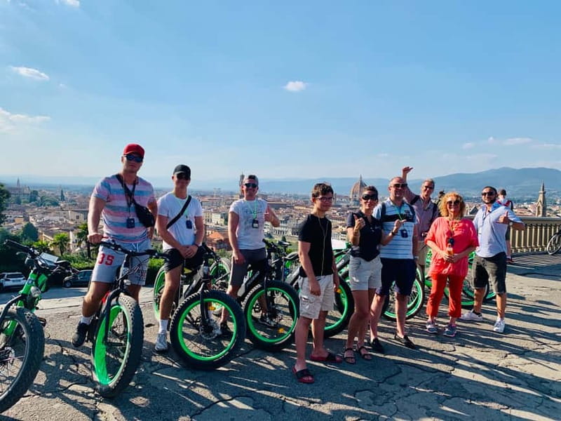 Florence: E-Bike Tour with Michelangelo Square - Medici Palace and the people behind Florence’s art