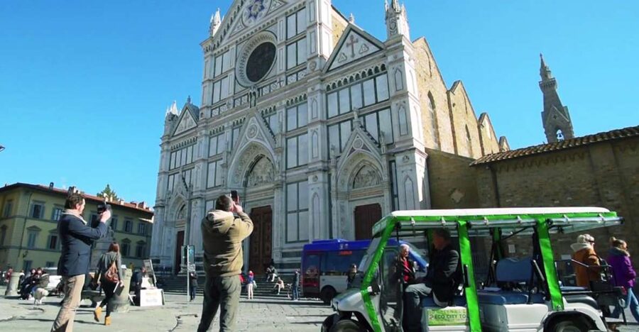 Florence: Eco-Friendly Golf Cart City Tour with Audio Guide - The driver can make or break the experience