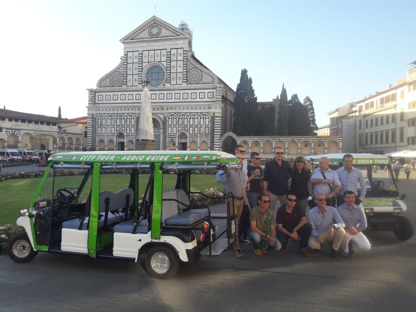 Florence: Eco-Friendly Golf Cart City Tour with Audio Guide - Why a golf cart works well in Florence