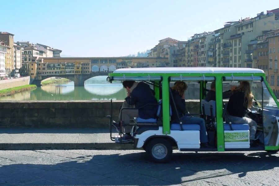 Florence: Eco-Friendly Golf Cart City Tour with Audio Guide - Ognissanti, old walls, and local flavor