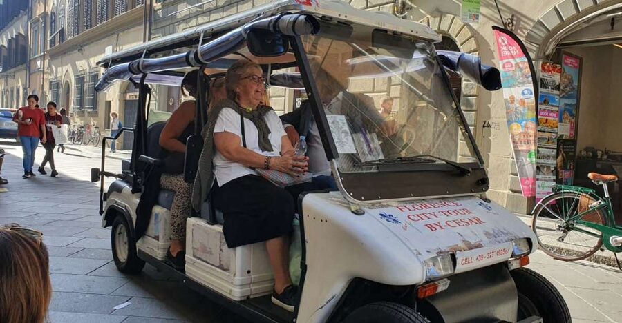 Florence: Eco-Friendly Panoramic Tour in Electric Golf Cart - Key things to know before booking