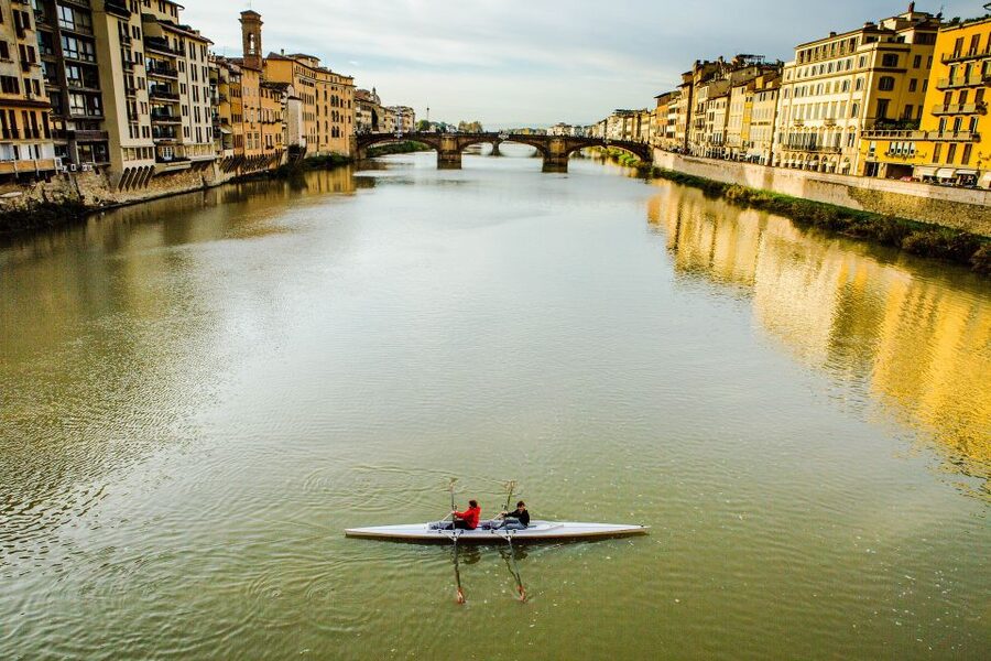 Florence: Eco-Friendly Panoramic Tour in Electric Golf Cart - Santa Croce and the great Florentine names