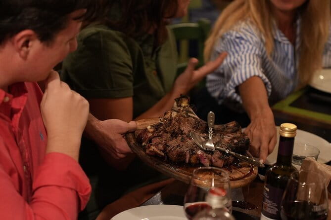 Florence Evening Food Tour with Florentine Steak & Tuscan Wine - Starting with steak, wine, and a Florence orientation