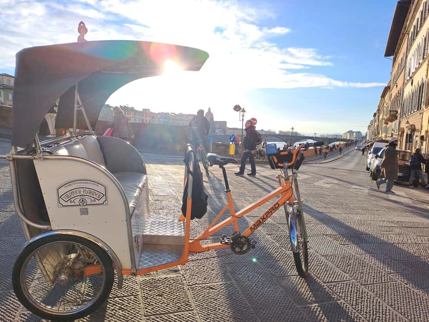 Florence: Guided City Tour by Rickshaw - Piazza della Signoria and the Uffizi area