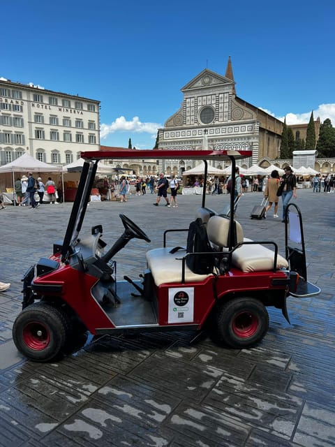 Florence: Michelangelo Hill Panoramic Tour with Food Tasting - Piazzale Michelangelo and Florence below