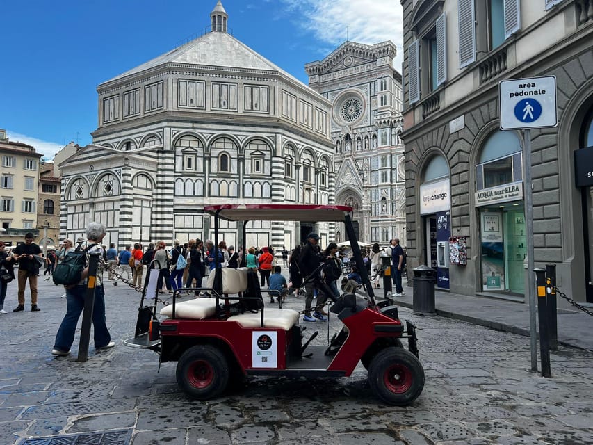 Florence: Michelangelo Hill Panoramic Tour with Food Tasting - Villa Poggio Imperiale and the ride back