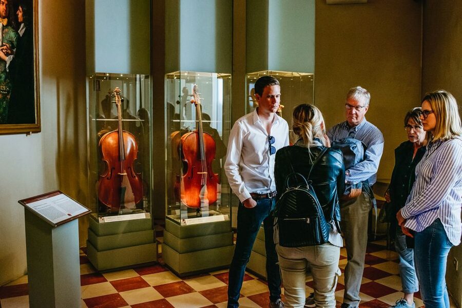 Florence: Michelangelo's David Skip-the-Line Entry Ticket - Musical instruments and Medici treasures