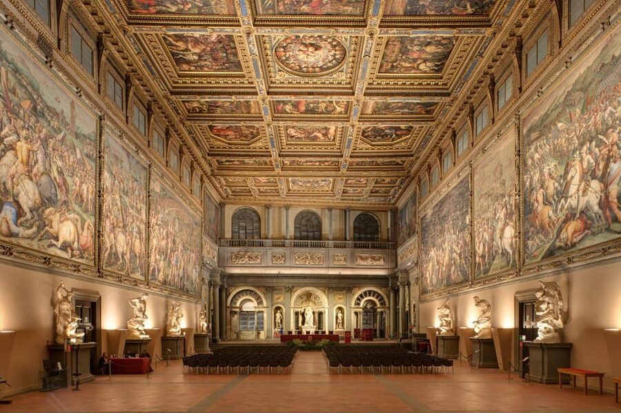 Florence: Palazzo Vecchio Skip-the-Line Entry Ticket - The Hall of the Five Hundred is the great payoff