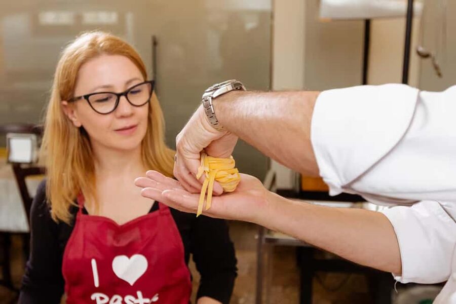 Florence: Pasta Class with Wine, Limoncello and Dessert - What the sauces add to the lesson