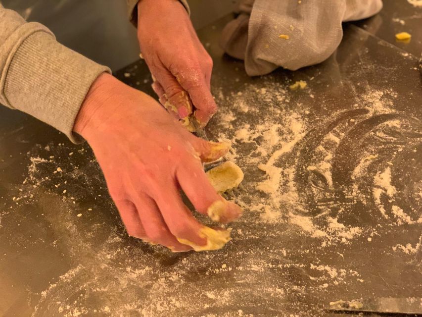 Florence: Pasta & Tiramisu Cooking Class with Unlimited Wine - Preparing tiramisu before dinner