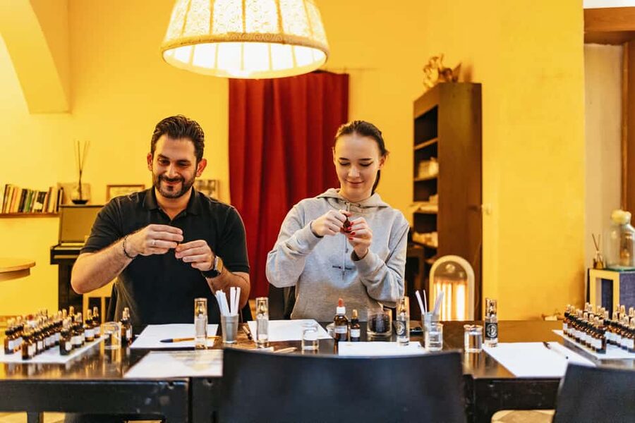 Florence: Perfume Masterclass and Sensory Experience - Entering Florence’s old-style perfume workshop