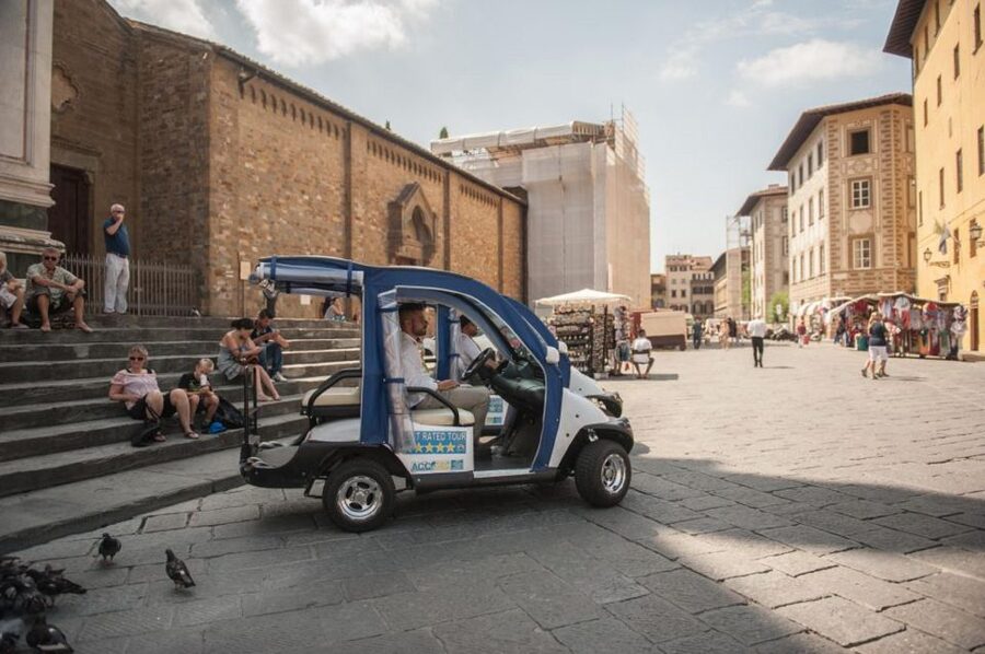Florence: Private Electric Mini Car Tour with Local Guide - Santa Croce, Santo Spirito, and the quieter side of the river