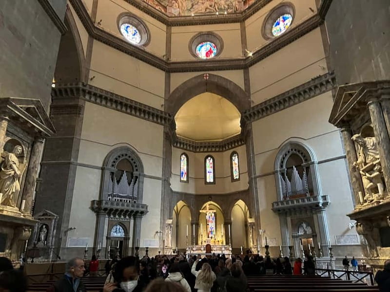 Florence: Skip-the-Line Duomo, Baptistery, Giotto Bell Tower - Inside Santa Maria del Fiore