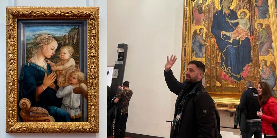 Florence: Uffizi Gallery Priority Ticket & Small-Group Tour - Meeting the group at Door 3
