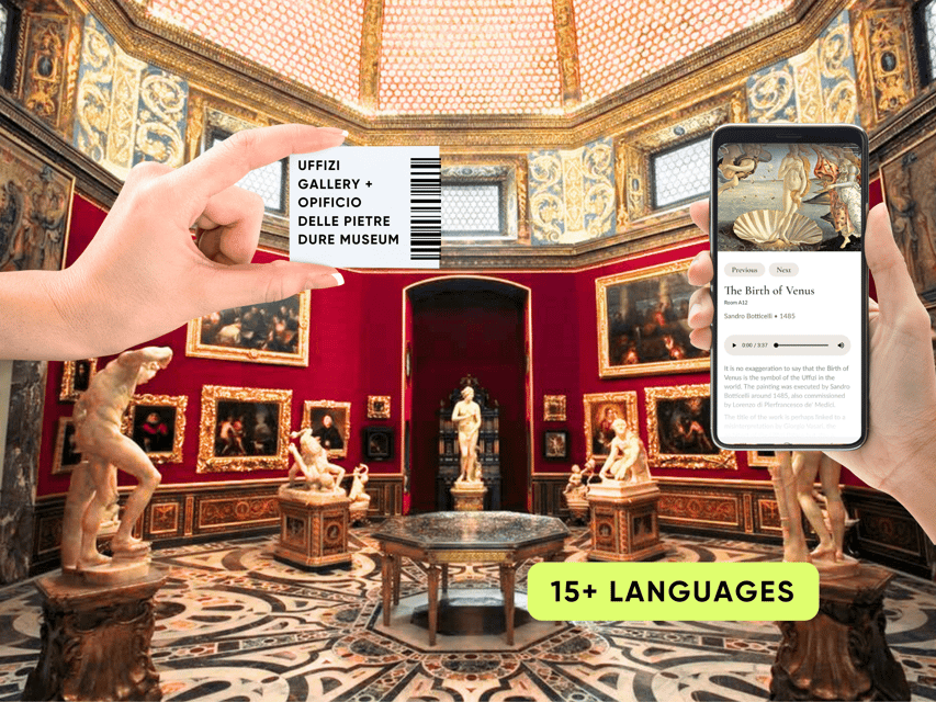 Florence: Uffizi Priority Ticket & Masterpieces Audio App - How much time the priority ticket saves