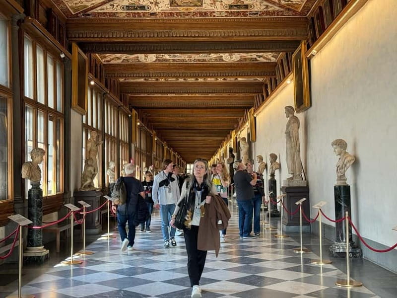 Florence: Uffizi Skip-the-Line Ticket & Digital Audio Guide - Inside the 16th-century Uffizi building