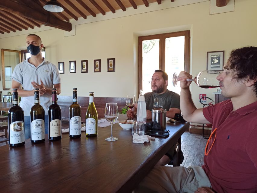 Florence: Valdorcia Wine, Brunello Montalcino, Montepulciano - Montalcino and the first Brunello tasting
