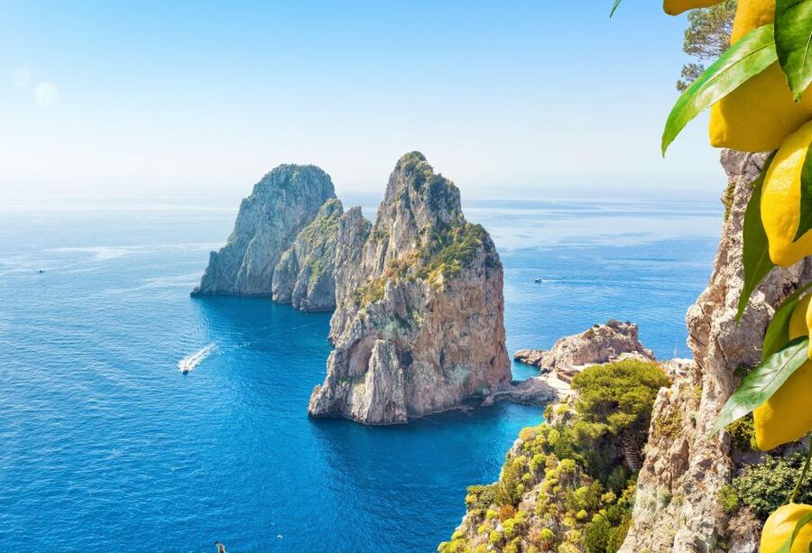 From Amalfi: Capri Island Boat Tour with Snorkeling & Drinks - Key points at a glance