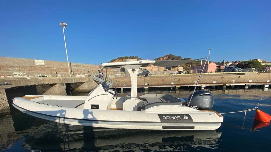 From Arbatax: RIB tour to Cala Mariolu and Cala Goloritzè - The final swim near Isolotto d’Ogliastra