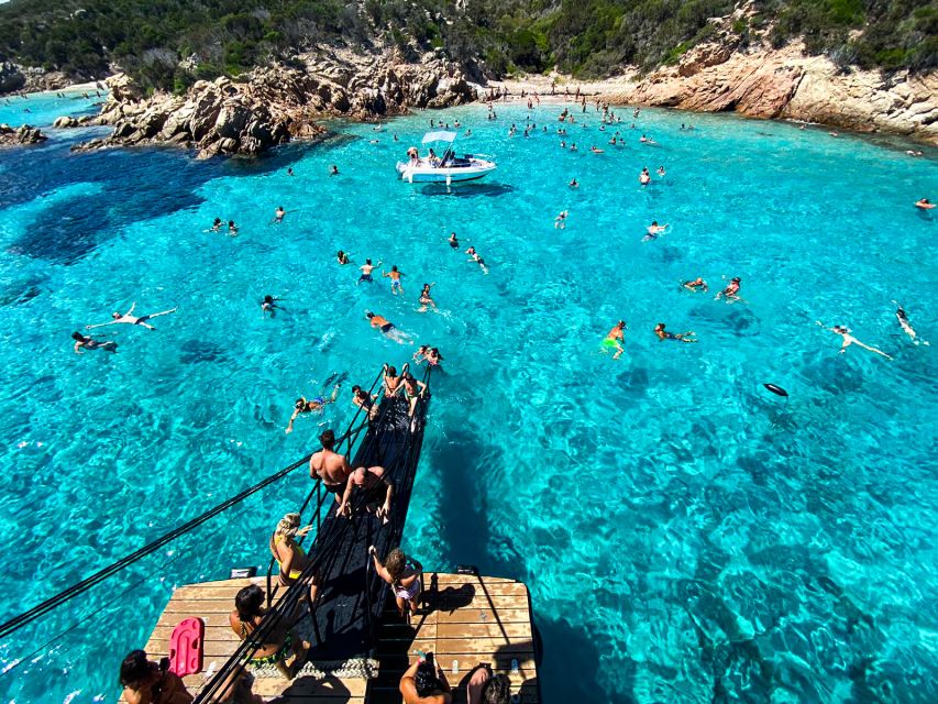 From Cannigione: La Maddalena Archipelago Boat Trip - Piscine di Budelli: the second water stop