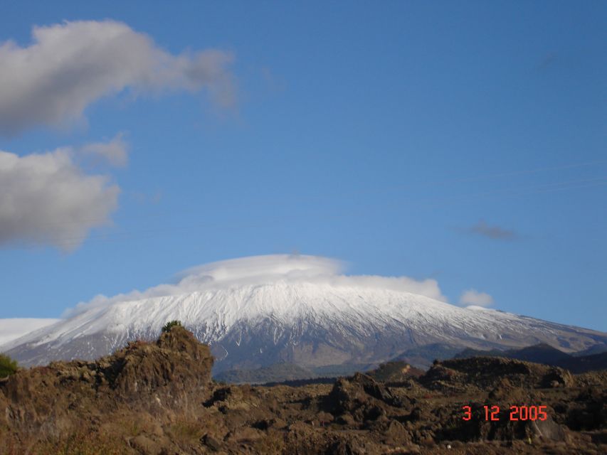 From Catania: Mount Etna Half-Day Tour and Wine Experience - From Catania to Etna’s black craters