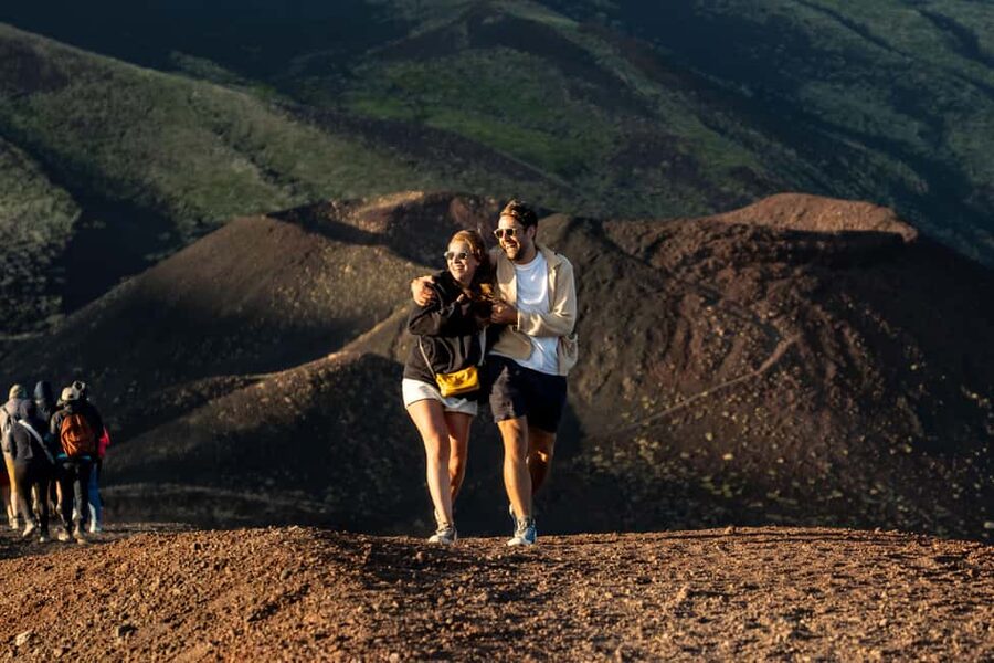 From Catania: Mount Etna Sunset Tour with Tasting and Cave - The Enoteca dell’Etna tasting comes first