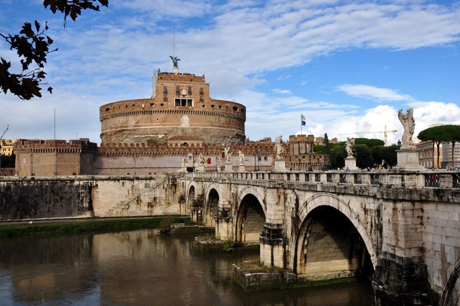 From Civitavecchia: Full-Day Panoramic Bus Tour of Rome - From Civitavecchia to Castel Sant’Angelo