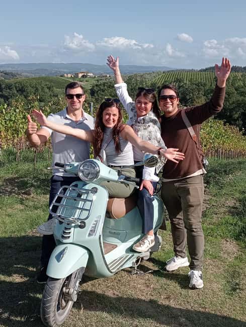 From Florence: Small Group Vespa Tour Tuscany Winery & Lunch - Who should book this experience?