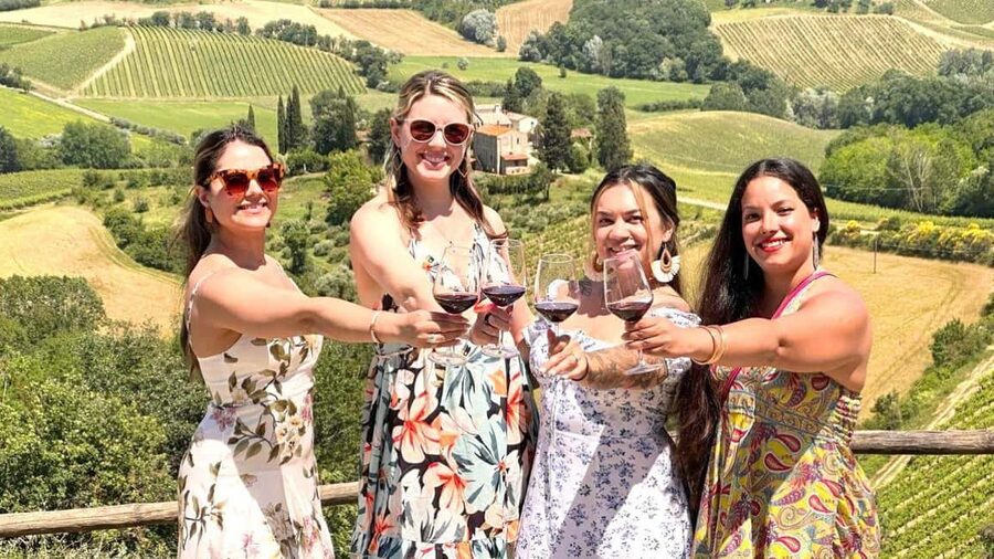 From Florence: Tuscany & San Gimignano Tour with 2 Tastings - The drive into the Chianti countryside