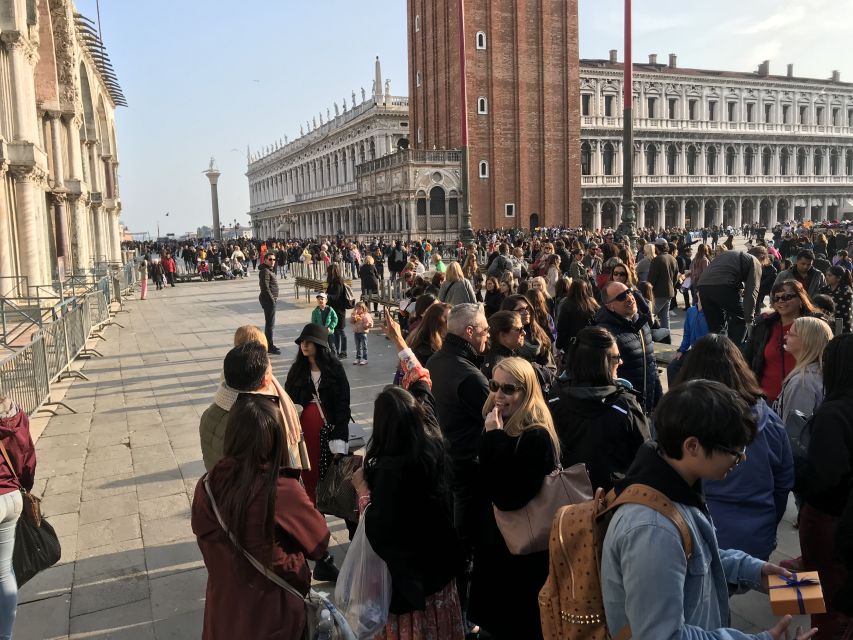 From Lake Garda: Full-Day Guided Group Tour of Venice - A short guided introduction around St. Mark’s Square