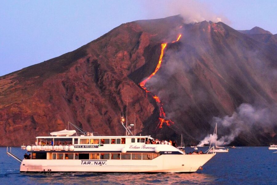 From Milazzo: Panarea and Stromboli Boat Trip by Night - Panarea: stylish streets, old stones, and a tight schedule