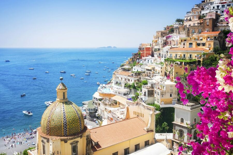 From Naples: Amalfi Coast Full-Day Trip - Positano from the panoramic terrace