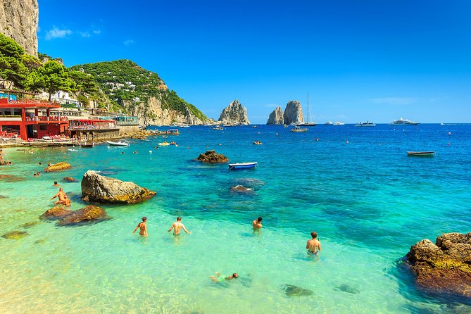 From Naples: Capri and Anacapri Small Group Tour + Ferry - Capri town and the little theatre of the world