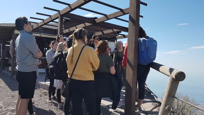 From Naples: Day Trip to Mount Vesuvius - The 1-kilometer path to the crater