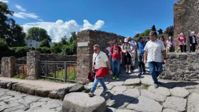 From Naples: Guided tour of Pompeii skip-the-line and round-trip train