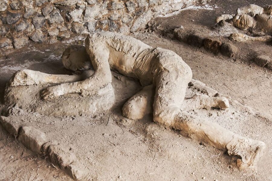 From Naples: Pompeii & Amalfi Coast Full-Day Trip with Lunch - Positano from a viewpoint, not a full visit