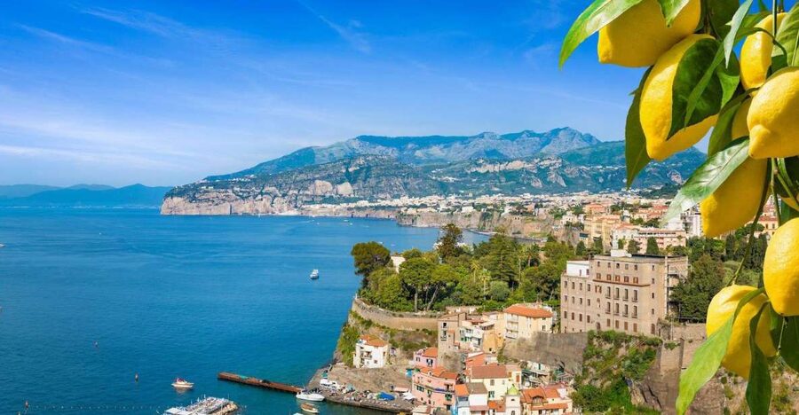 From Naples: Premium Tour of Sorrento, Positano, Amalfi - The first coastal views and Monti Lattari