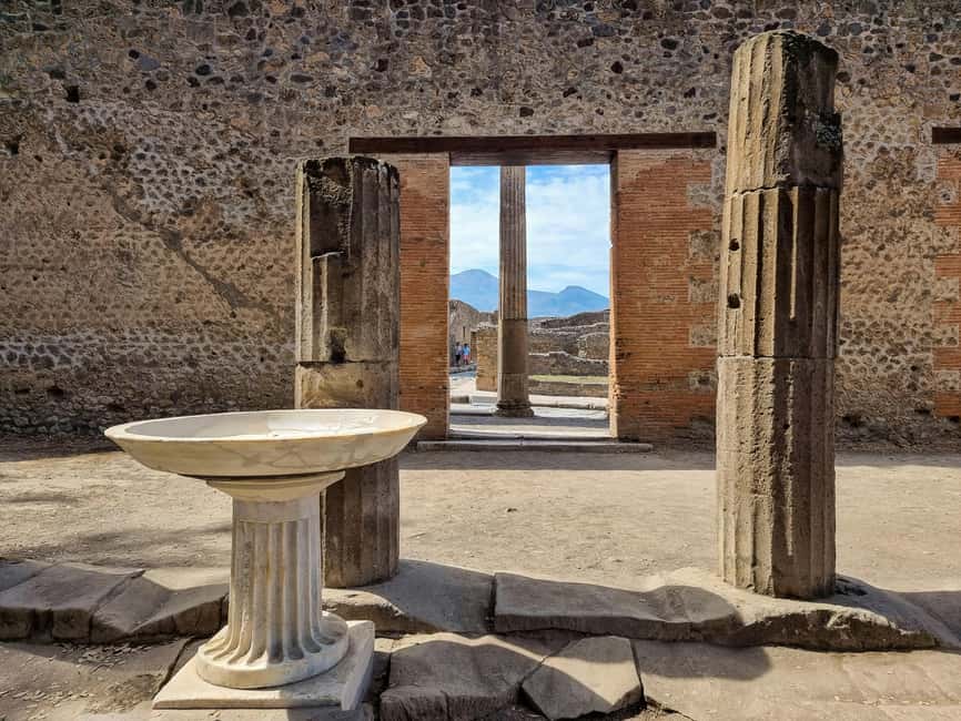 From Naples/Salerno: Pompeii, Sorrento, and Positano Tour - Pompeii, where two hours is only a first look
